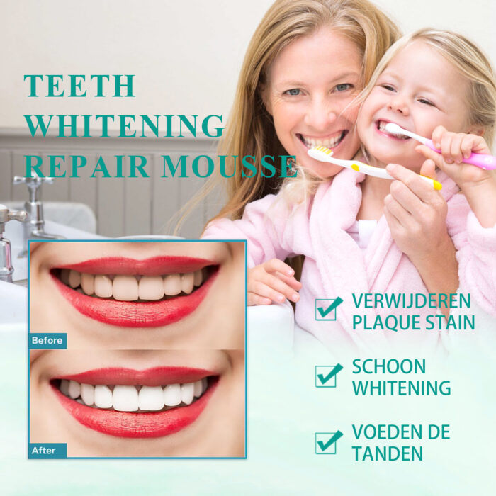 Foam Toothpaste Breath Freshening Whitening Toothpaste Tooth Anti-Moth Mouth Cleaning Tooth Stains And Gum Care - Image 5