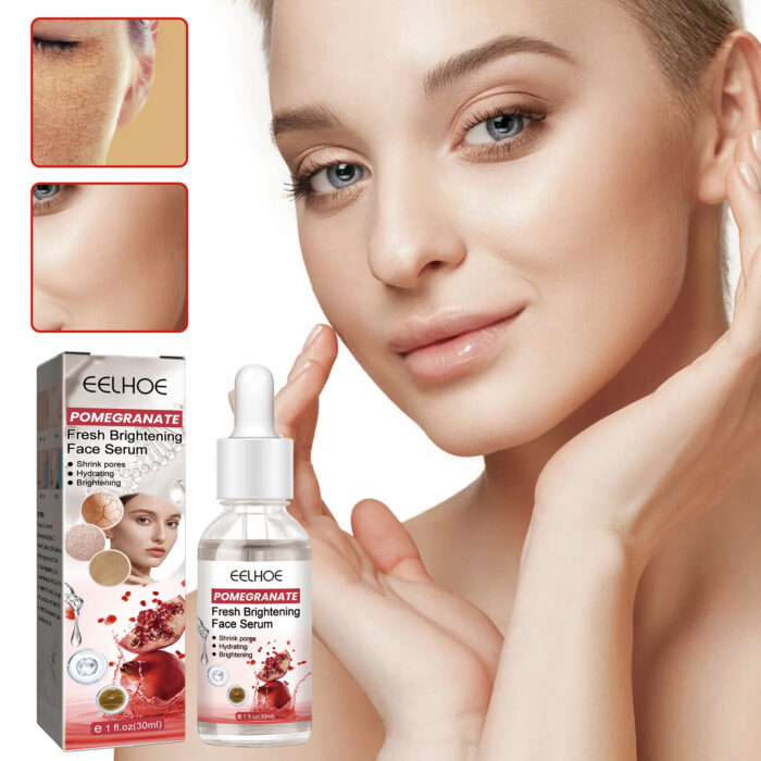 Pomegranate Brightening Essence For Fine Lines, Hydrating, Nourishing And Moisturizing Facial Treatment - Image 3