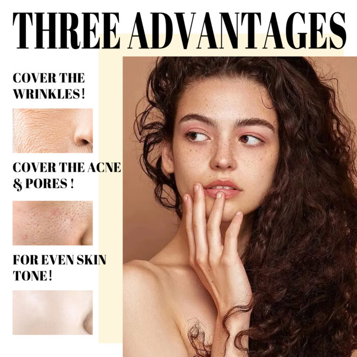 Pore Contouring Primer, Brightening Moisturizing Concealer Natural Contouring Primer - Image 5
