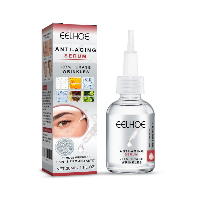 Deep Cleansing Anti-Wrinkle Serum, Facial Skin Smoothing Fine Lines Hydrating Firming And Care Serum