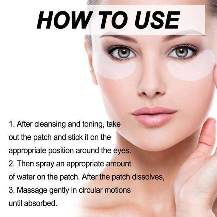 Hydrolyzed Collagen Eye Mask Firming, Lightening And Repairing Eye Lines And Dark Circles - Image 7