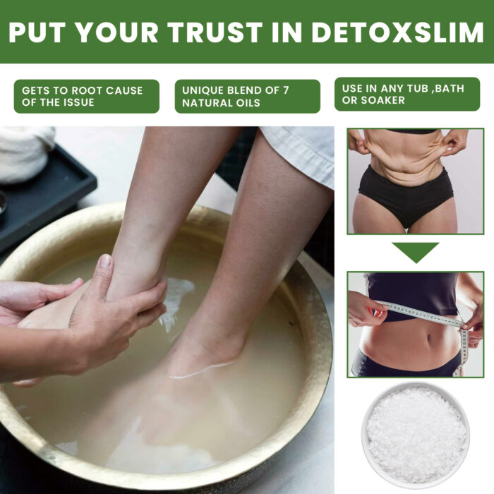 Slimming Essential Oil Foot Bath Salts Body Drain Foot Care Slimming And Shaping Foot Bath Salts Deep Clean - Image 5