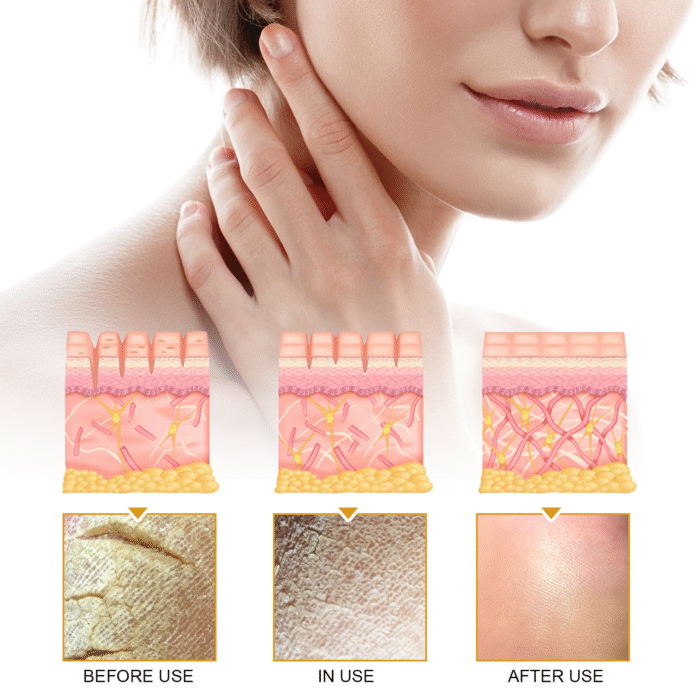 Rice Raw Pulp Hand Cream, Moisturizes And Brightens Skin To Reduce Dry, Rough And Itchy Hand Care Cream - Image 5