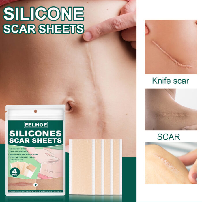 Silicone Gel Repair Patch, Fade Marks Transparent Care Skin Repair Patch - Image 4