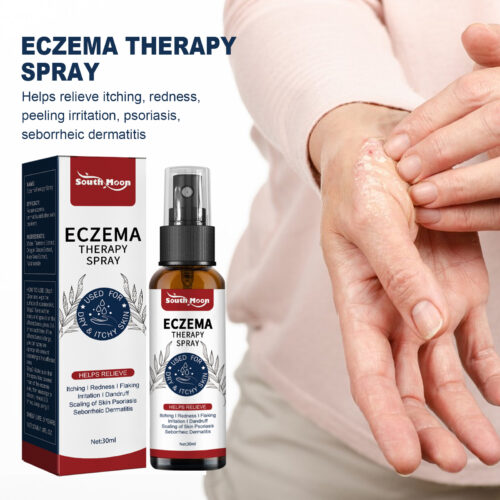 Eczema Therapy Spray, Repair Skin Redness And Itchiness Cowskin Moss Care Spray