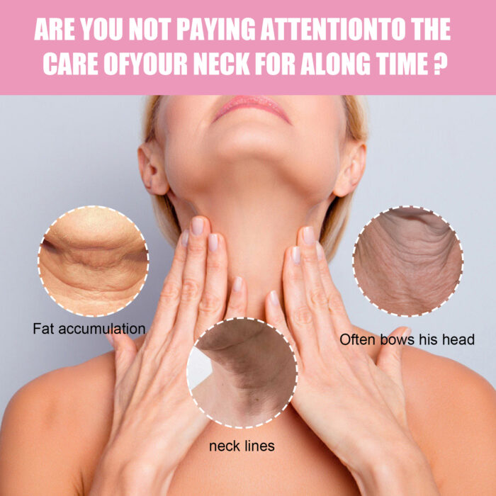 Hydra Collagen Neck Repair Cream, Firming Skin Lighten Neck Lines Moisturizing Beauty Neck Care Cream - Image 4