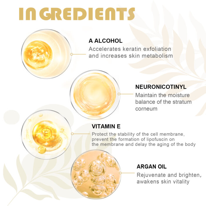 Retinol Night Cream, Reduces Facial Fine Lines And Dark Circles Lift Skin And Hydrating Face Cream - Image 6
