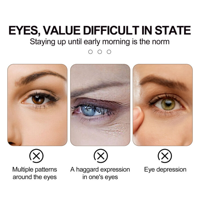 Collagen Eye Mask, Anti-Aging Recombination Anti-Wrinkle Hydrating Anti-Aging Mask - Image 4