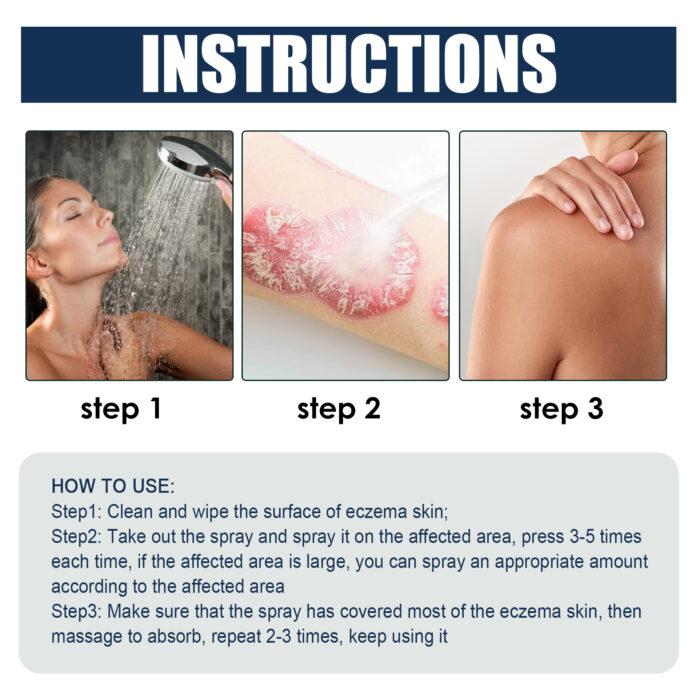 Eczema Therapy Spray, Repair Skin Redness And Itchiness Cowskin Moss Care Spray - Image 7