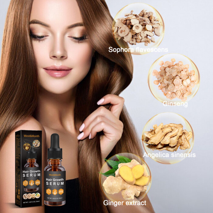 Hair Care Essential Oil Moisturizes, Nourishes, Softens And Brightens Hair Care Oil - Image 6