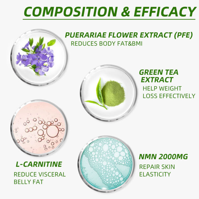Body Slimming & Firming Spray, Slimming Body Firming Tummy And Arms Light Body And Body Massage Lotion - Image 6