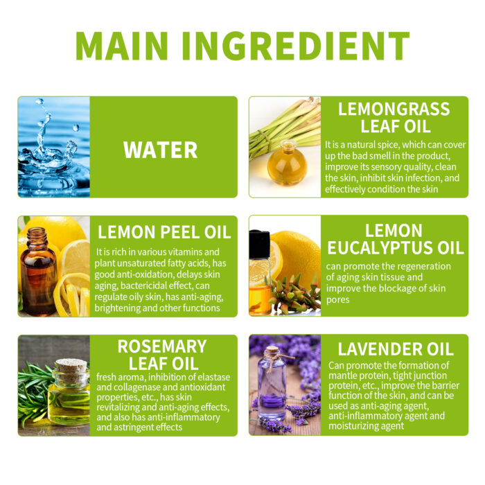 Citronella Bath Soap Gently Cleanses Skin, Lightening Acne Mark, Hydrating Oil Control Whitening Non-Sticky Soap - Image 6