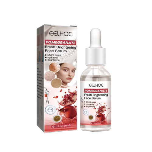 Pomegranate Brightening Essence For Fine Lines, Hydrating, Nourishing And Moisturizing Facial Treatment