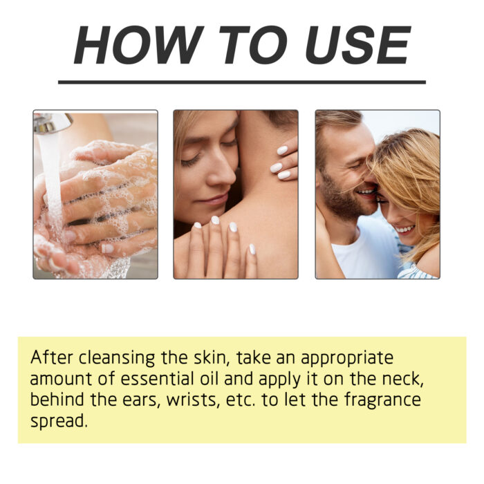 Men's Essential Oil, Natural Fresh Body Fragrance Essential Oil For Men And Women Lasting Fragrance - Image 9