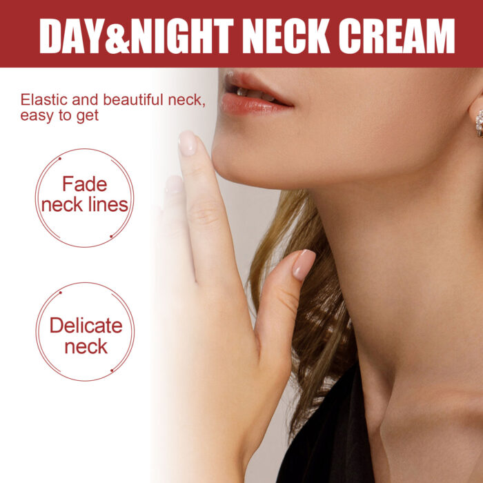 Retinol Collagen Complex Day&Night Neck Cream, Moisturizing And Desalting Neck Lines Fine Lines Swan Neck Lift Firming Cream - Image 5