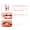 Exfoliates Dead Skin Bubble Lip Mask, Lightening Lip Lines Softening Horny Skin Moisturizing And Preventing Dry Cracking Lip Mask