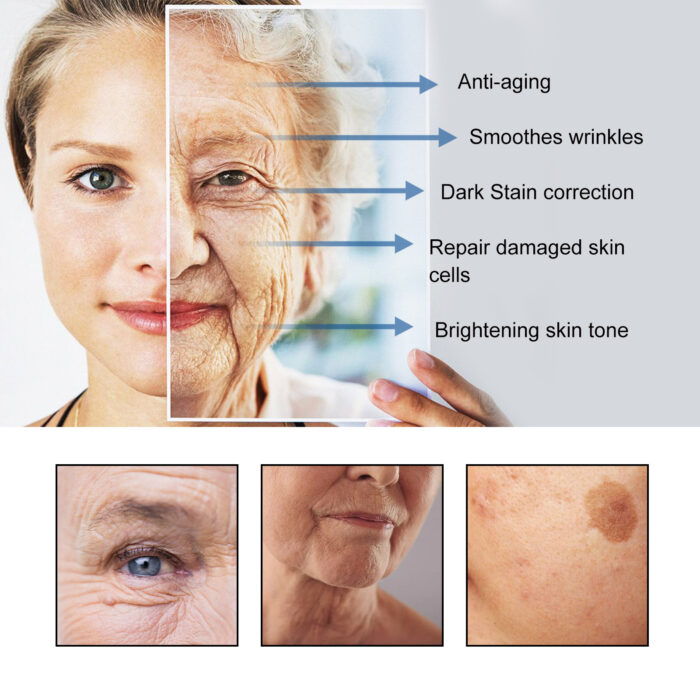 Deep Sleep Reduce Aging Cream, Firming Light Lines Brightening Skin Tone Moisturizing Skin Care Sleep Cream - Image 5