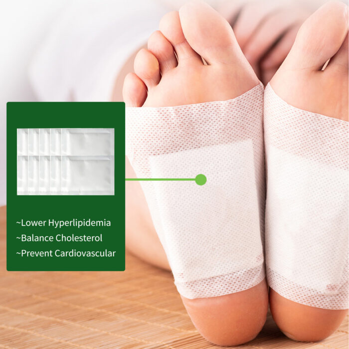 Foot Pads, Foot Massage Ginger Removing Moisture And Cold Body Health Care Foot Pad - Image 5