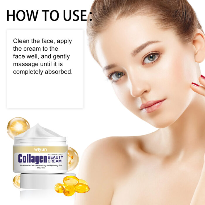 Collagen Cream Firming, Smoothing, Smoothing, Fine Lines, Anti-Wrinkle, Moisturizing And Moisturizing Cream - Image 7