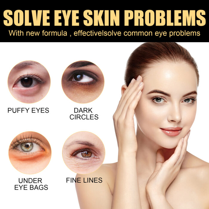 Instant Firming Eye Cream, Reduces Wrinkles, Dark Circles And Bags Under The Eyes, Hydrates And Tightens Eyes Cream - Image 4