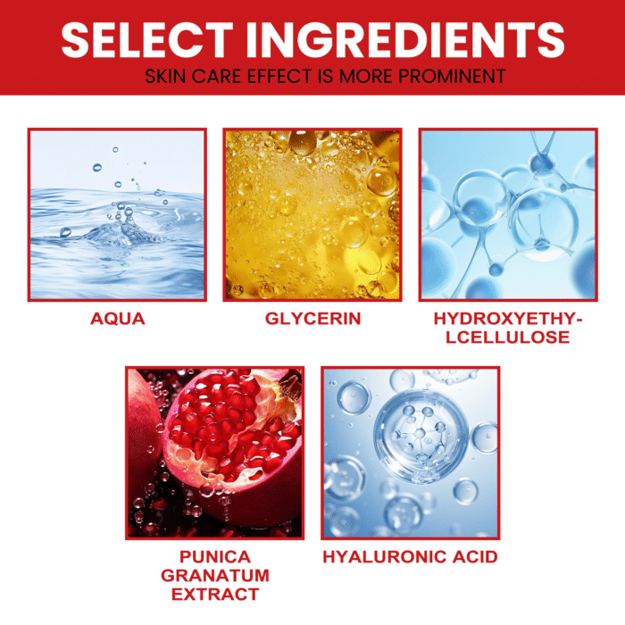 Pomegranate Brightening Essence For Fine Lines, Hydrating, Nourishing And Moisturizing Facial Treatment - Image 6
