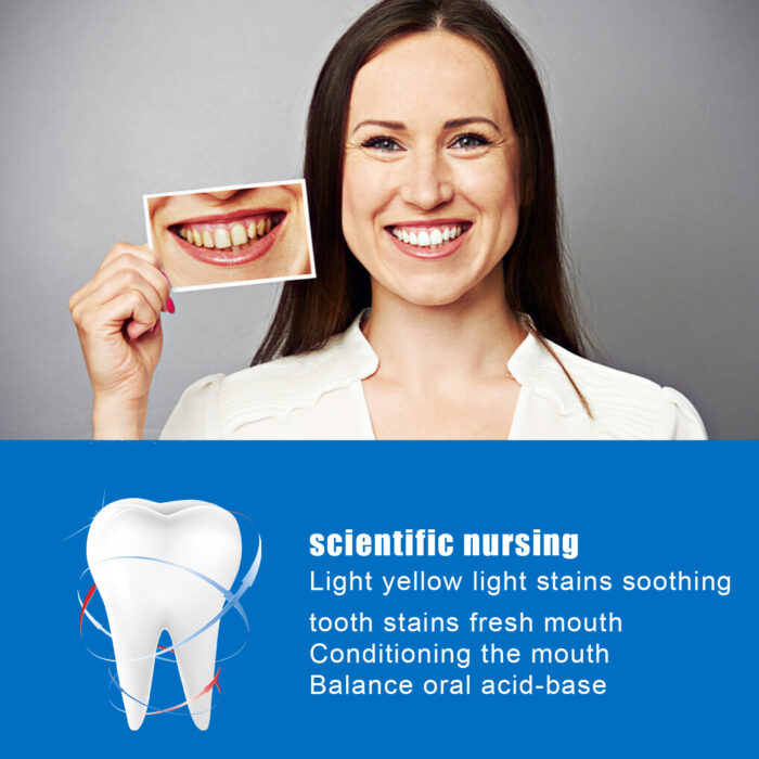Teeth Whitening Essence, Improve Yellow Teeth Clean Teeth Stains Tartar Plaque Beautify Teeth Liquid - Image 5