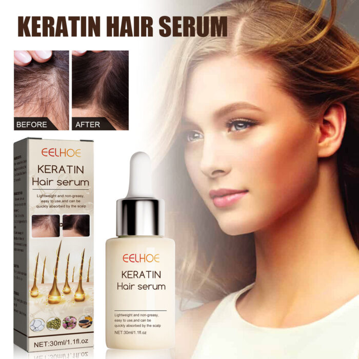 Hair Enrichment Essence, Moisturizes Hair Repair Hair Root Thickening Hairline Strengthening Hair Treatment Essence - Image 3
