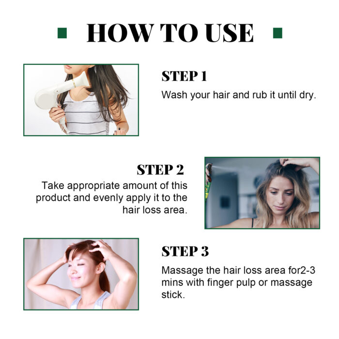 EEL Ginger Hair Spray, Strengthens Hair, Massages Scalp And Restores Hair - Image 7