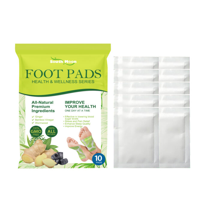 Foot Pads, Foot Massage Ginger Removing Moisture And Cold Body Health Care Foot Pad - Image 3