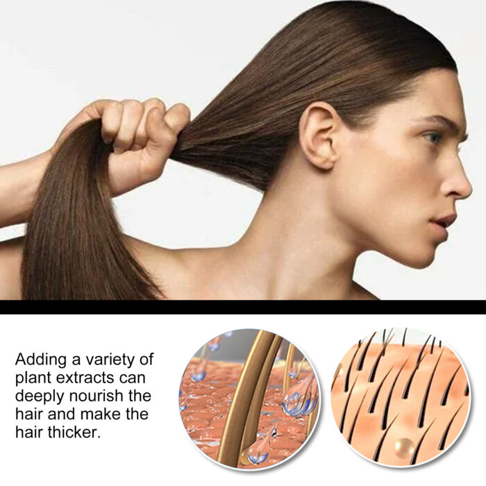 Batana Dense Hair Mask Solid Hair Dense Hair Deep Moisturizing Repair Dye Perm Hair Care Mask - Image 5