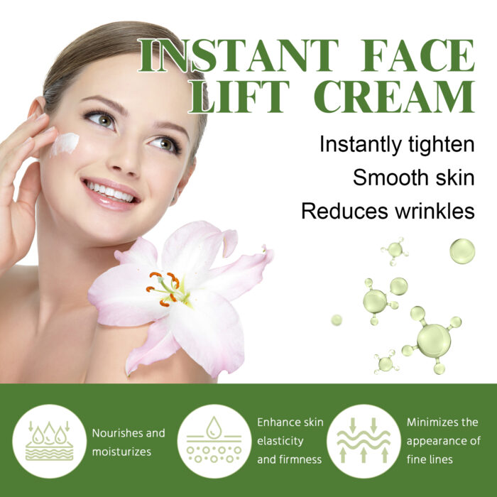 Facial Hyaluronic Acid Cream Deep Hydrating Elastic Moisturizing Skin Facial Skin Moisturizing Firming Cream - Image 5