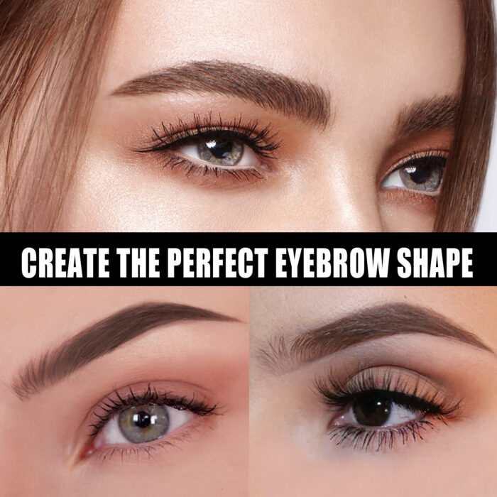 Eyebrow Stamp, Thrushy Brow Print Lazy Waterproof Sweatproof Makeup And Hairline Shade Powder - Image 4