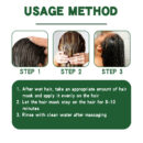 Keratin Hair Mask, Moisturize Repair Split Ends Dry And Frizzy Smooth Hair Care Mask