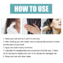 Protein Correcting Straight Hair Cream, Straighten-free Hair Treatment Repairs Damaged Smoothness Hair Cream