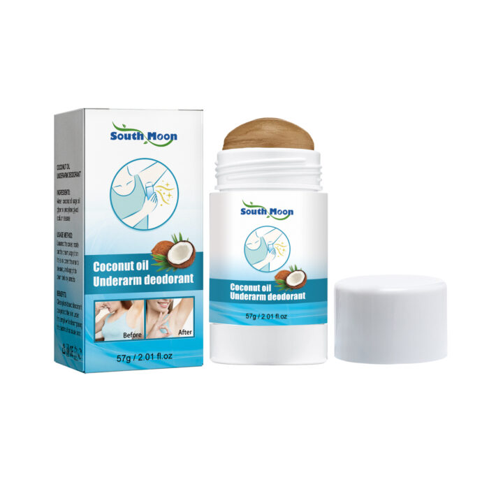 Coconut Oil Underarm Deodorant, Lighten Underarm Odor Refreshing And Fragrance Antiperspirant Cream - Image 3