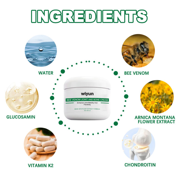 Bee Venom Joint Repair Cream, Relieves Sore Joints Hands And Feet, Shoulders Neck And Lumbar Muscles Body Care Cream - Image 6