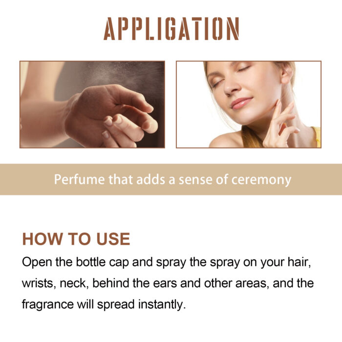 Perfume Spray Fresh Lasting Fragrance Non-Pungent Women's Date Perfume Spray - Image 7