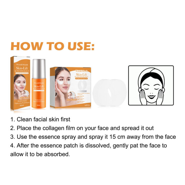 Collagen Eye Mask, Anti-Aging Recombination Anti-Wrinkle Hydrating Anti-Aging Mask - Image 7