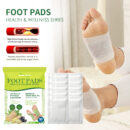 Foot Pads, Foot Massage Ginger Removing Moisture And Cold Body Health Care Foot Pad