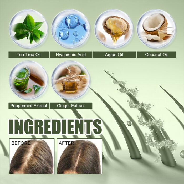 Hair Boosting Serum, Preventing Hair Loss And Repairing Dry And Frizzy Hair Soft And Moist Dense Hair Oil - Image 7