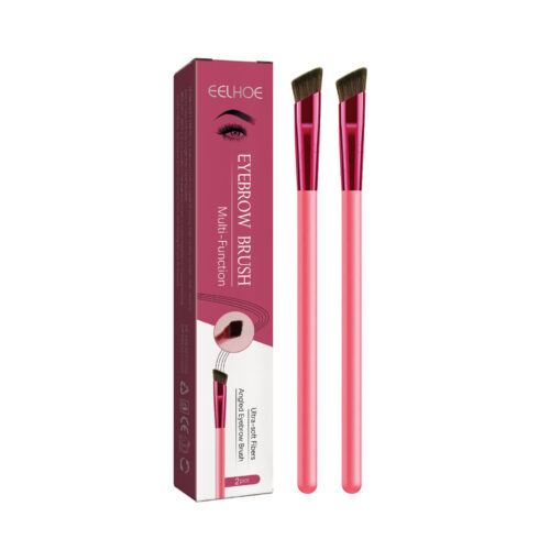 Multi-Functional Eyebrow Brush, Three-Dimensional Wild Eyebrow Concealer Brush Angle Portable Natural Hairline Eyebrow Pencil