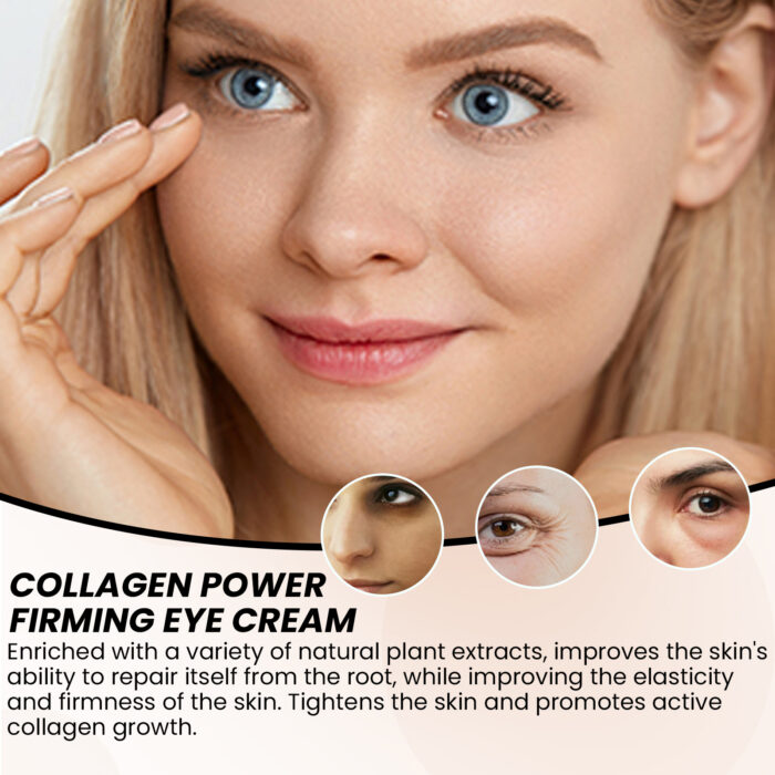 Collagen Firming Eye Cream, Lifts Moisturizes Reduces Fine Lines And Dark Circles Eye Cream - Image 4