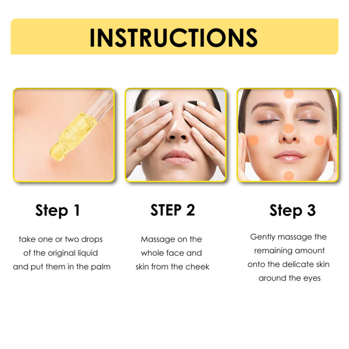 Retinol Firming Serum, Face Lift Firming Skin Hydrating Reduce Fine Lines Essence - Image 7