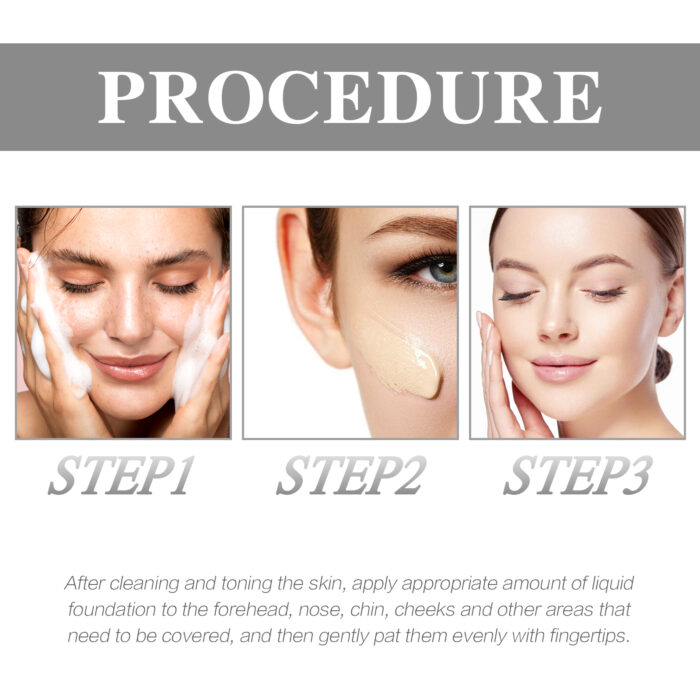 3 In 1 Color Correcting Cream, Cover Dark Spots, Moisturize Skin Care And Isolate Foundation - Image 7