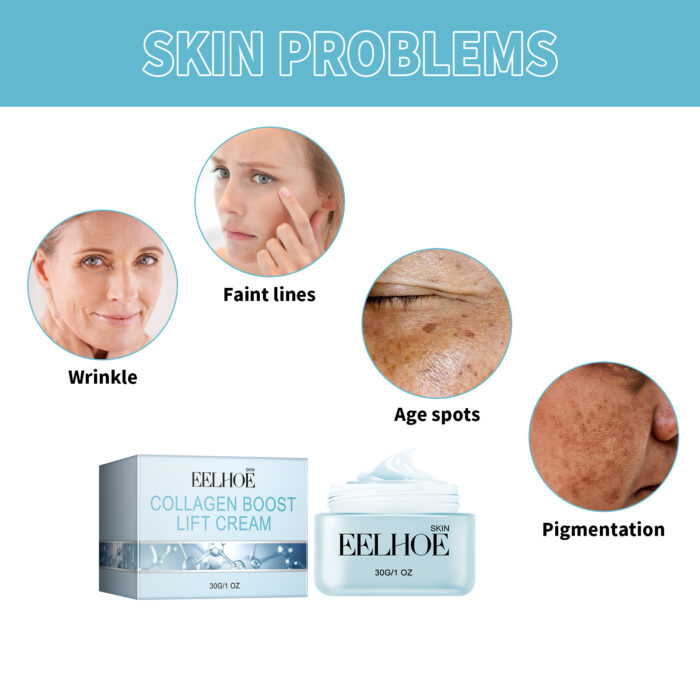 Collagen Boost Lift Cream, Lighten Wrinkles By Moisturizing And Firming Skin Anti-Aging Cream - Image 5