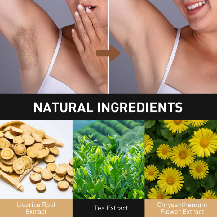 Hair Removal Spray, Mild Non-Irritating Dry And Cool Whole Body Hair Removal And Hair Suppression Spray - Image 6