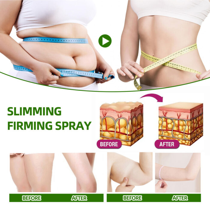 Body Slimming & Firming Spray, Slimming Body Firming Tummy And Arms Light Body And Body Massage Lotion - Image 4