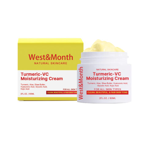 Turmeric Vc Whitening Cream Lighten Dark Acanthoderma Nigricans Moisturizing Whitening Skin Beauty Cream