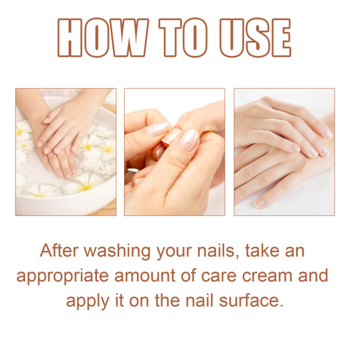 Nail Care Cream Repair Grey Nail Nail Shine Soft Nail Moisturizing Moisturizing Cleansing And Exfoliating Care Cream - Image 7