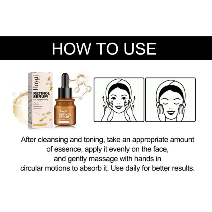 Retinol Anti-Wrinkle Essence Reduces Fine Lines, Firming, Moisturizing And Brightening Anti-Aging Essence - Image 7